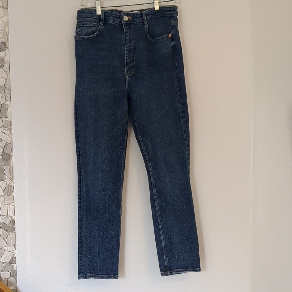 Zara Denim Jeans Womens 30Wx26L Size 10 Casual
